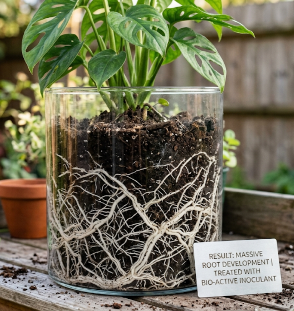 Tiger & Dendra Worm Cocoons - Bio-Active Compost Starter Culture Soil Inoculant