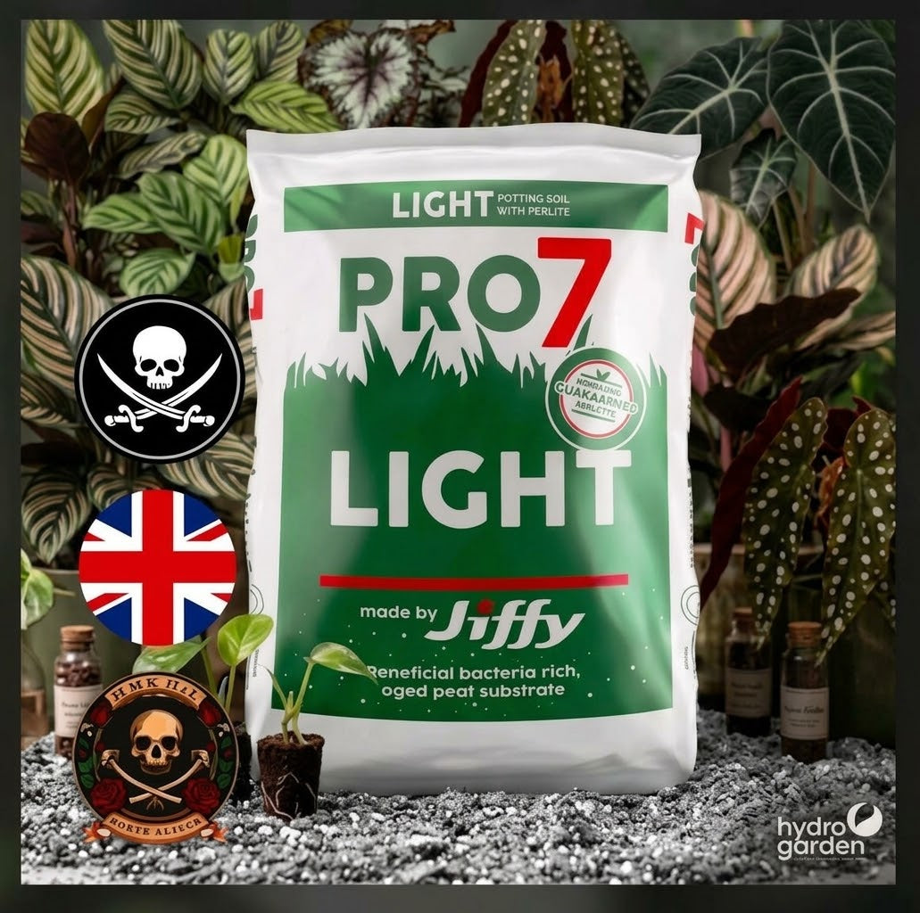 Jiffy PRO7 Light Mix – Peat Potting Soil for Houseplants & Propagation