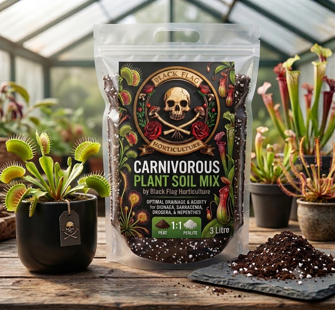 Carnivorous Plant Soil Mix - peat and perlite bog blend