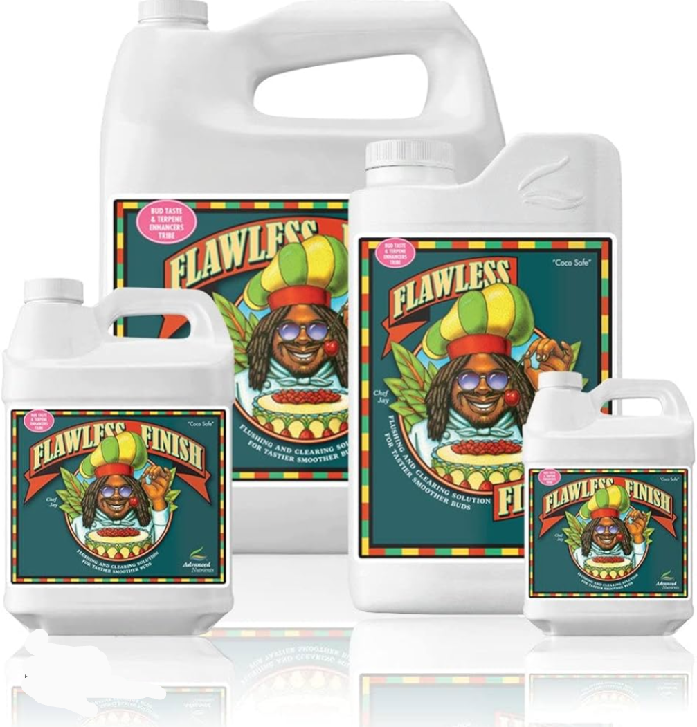 Advanced Nutrients Flawless Finish flushing agent bottle range