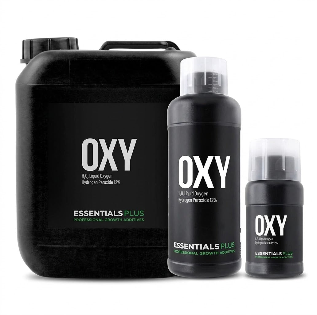 Essentials PLUS OXY 12% Hydrogen Peroxide – Liquid Oxygen Root Booster