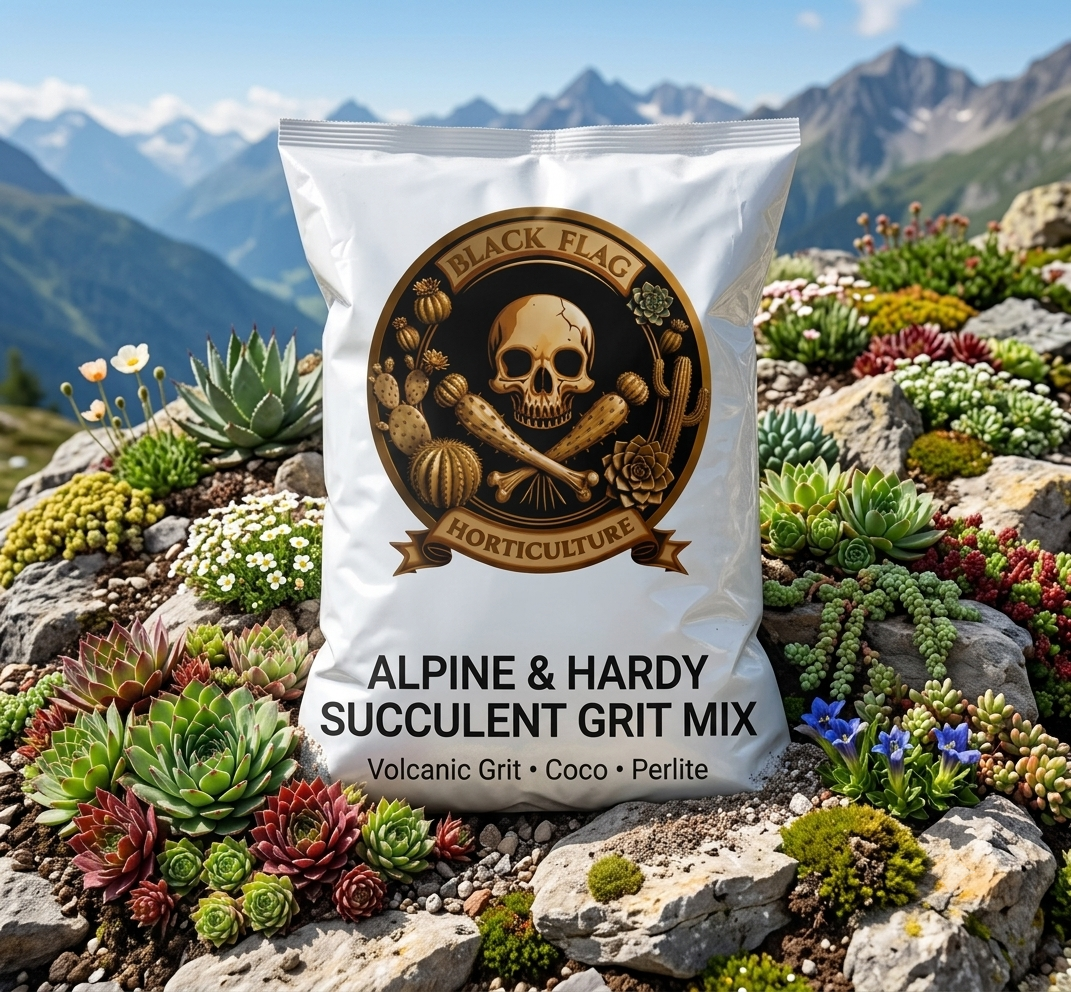 Alpine & Hardy Succulent Grit Mix by Black Flag Horticulture