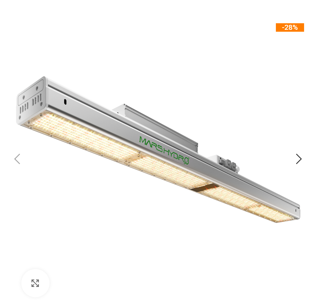 Mars Hydro SP3000 Led grow Light 300W Full Spectrum High Intensity For 2’x4′ Grow Tent