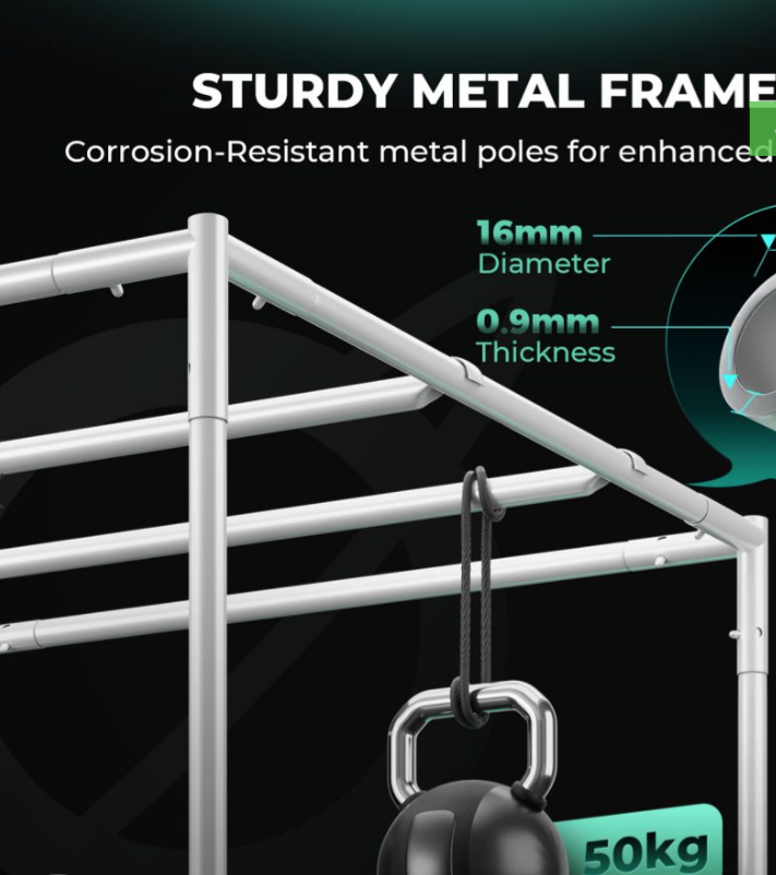 Mars Hydro 2.3’×2.3′-70/70/160cm Indoor Grow Tent – Compact 1680D Oxford & 98% Reflective Mylar for Efficient Home Growing