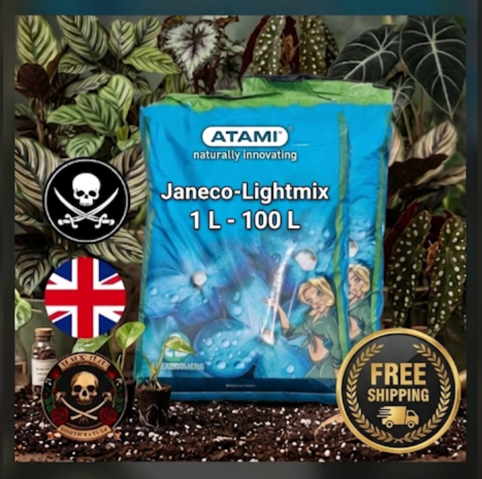 Atami - Janeco-Lightmix 50L: X2 Hydroponics Light Soil Mix Compost Growing Media