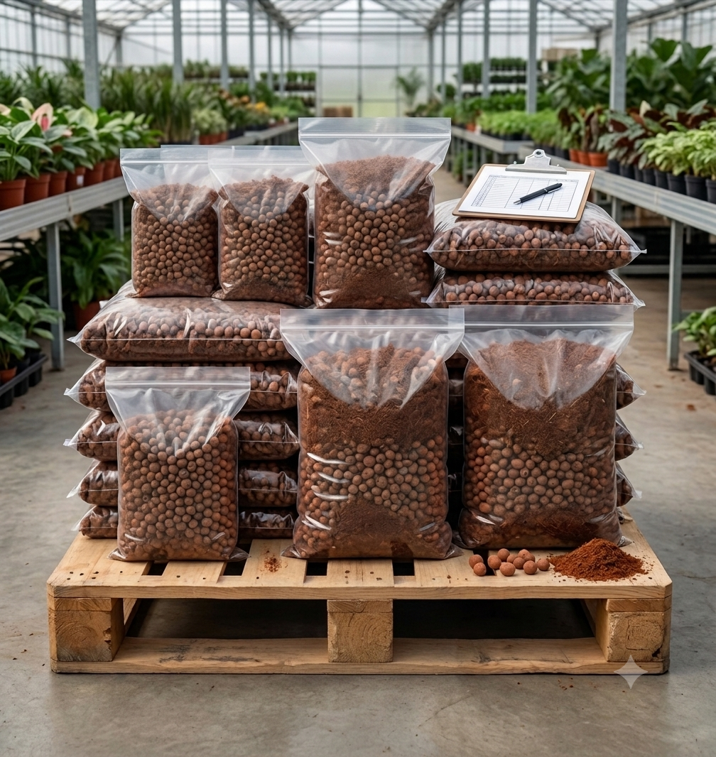 Gold Label Hydro/Coco 60/40 – Aroid & Alocasia Semi-Hydro Mix