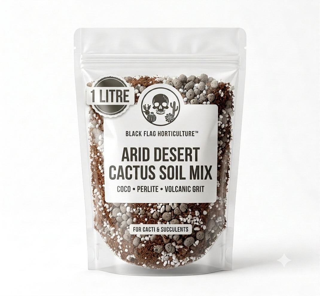 Arid Desert Cactus Soil Mix by Black Flag Horticulture