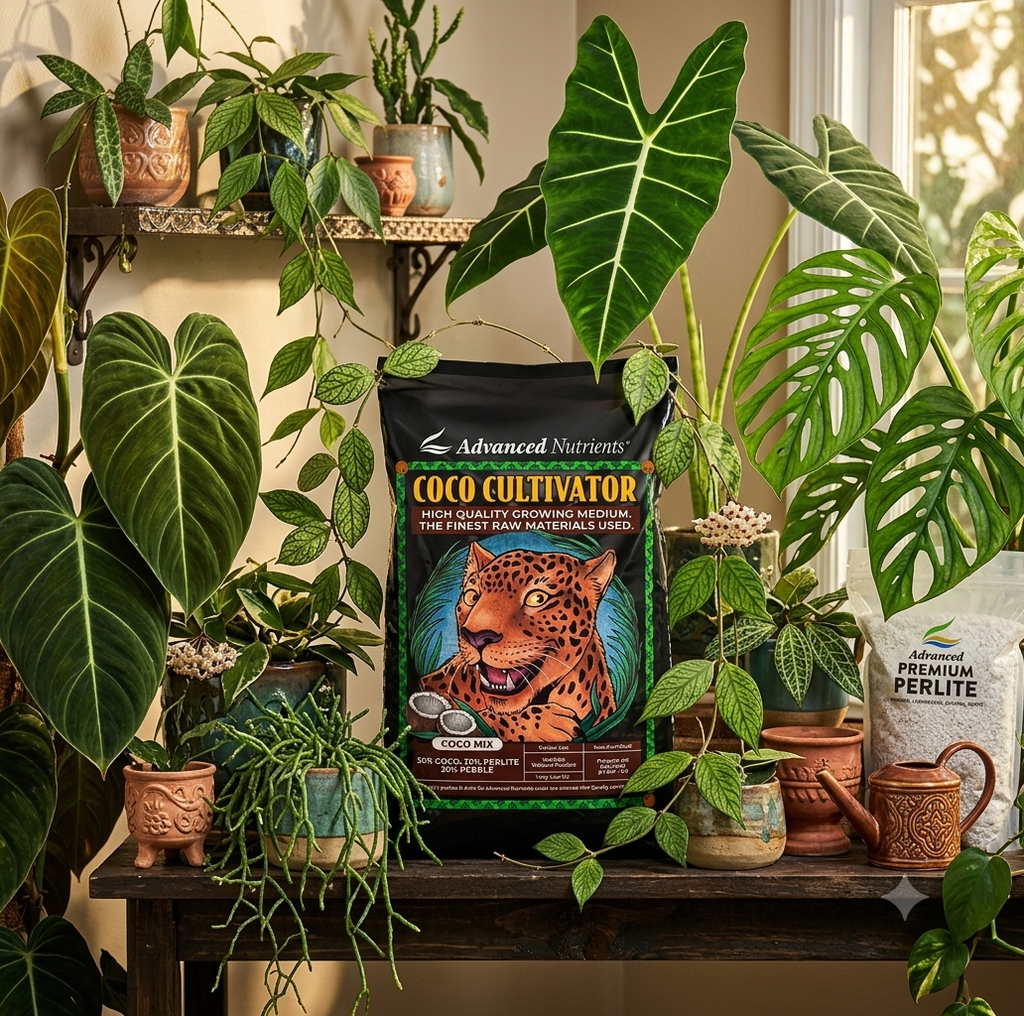Advanced Nutrients: Growing Media - Coco Mix 50 Litre - Cultivator Series (50% Coco / 30% Perlite / 20% Clay Pebbles - 50 Litre)