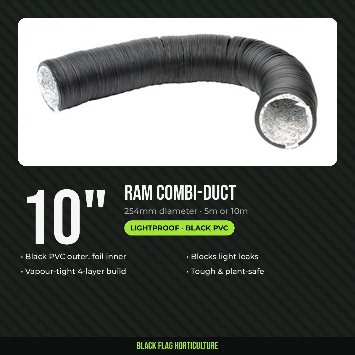 RAM Combi-Duct 10 inch 254mm ducting