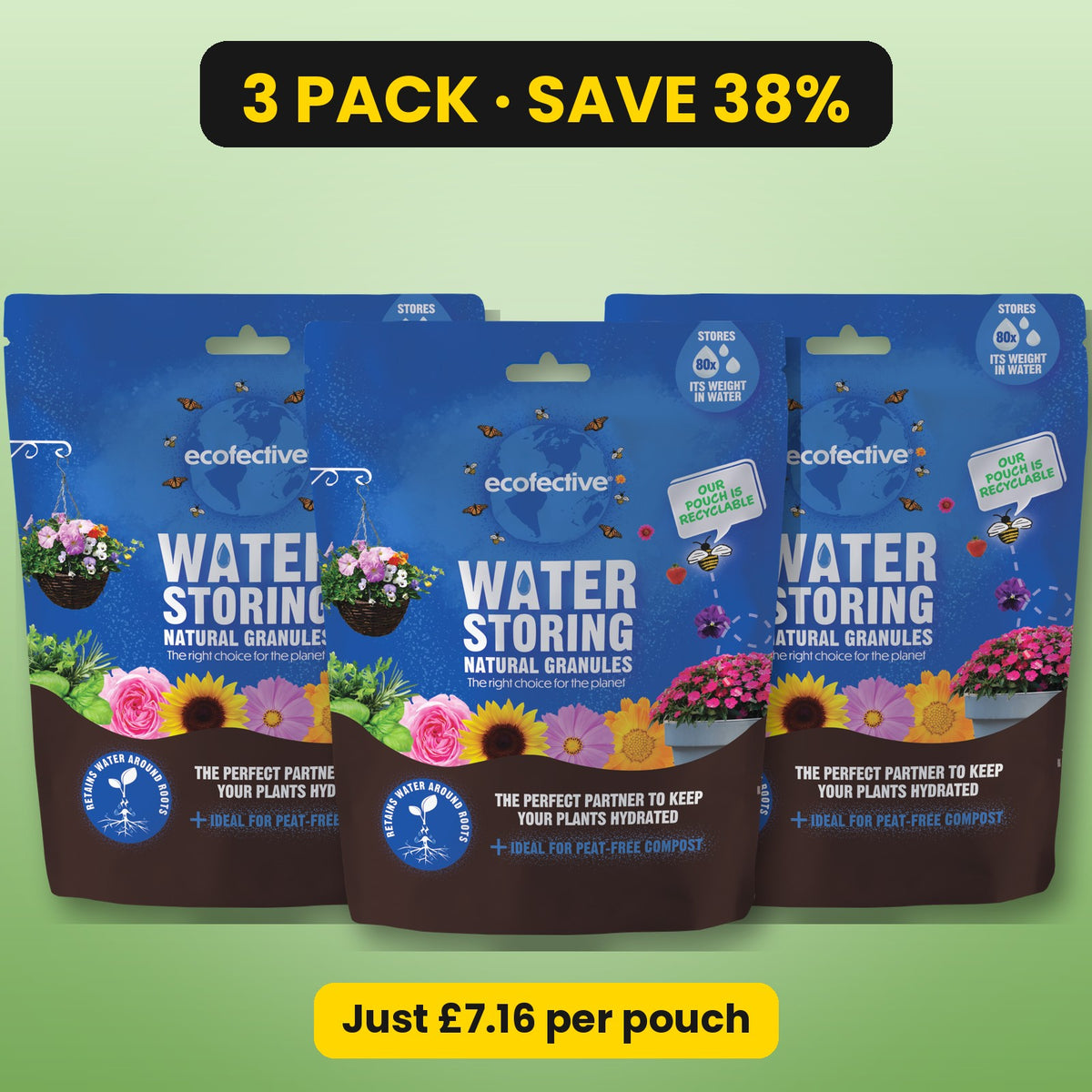Water Storing Granules – 3 pack, save 38%
