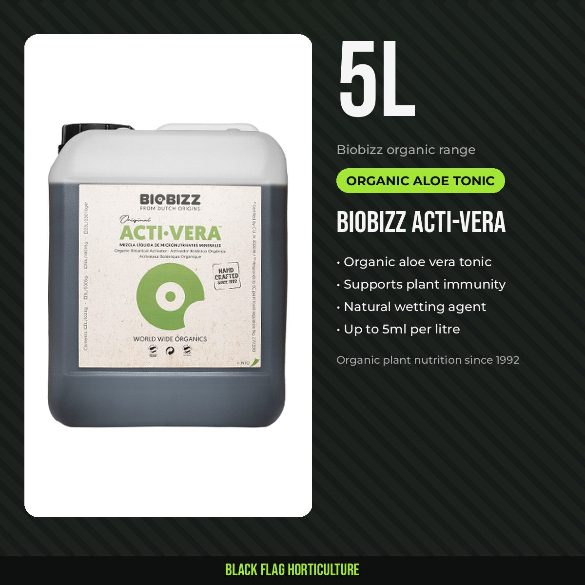 BIOBIZZ Acti-Vera 5 litre